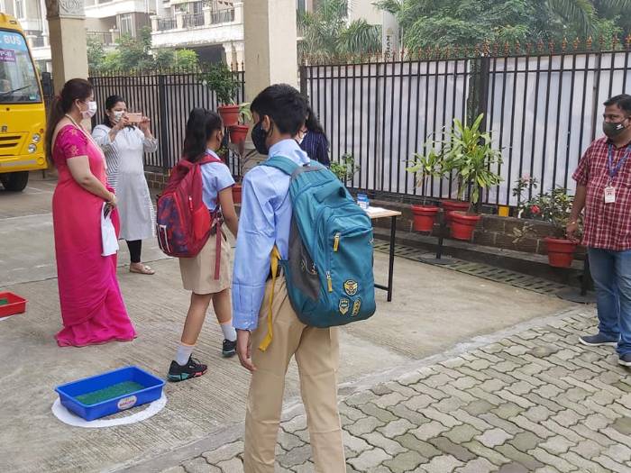 Physical reopening of school 2021-2022 - ambernath